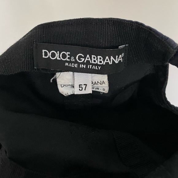 Dolce and Gabbana Logo Patch Baseball Hat - Picture 6 of 7